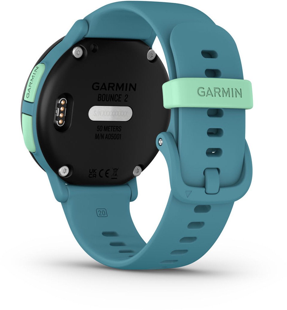 Ora inteligjente për fëmijë Garmin Bounce 2, ekran AMOLED, LTE, e zezë
