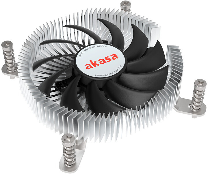 Ftohës Akasa Extra Secure Ultra-Low Profile Aluminium Intel LGA1700 Thin Mini-ITX