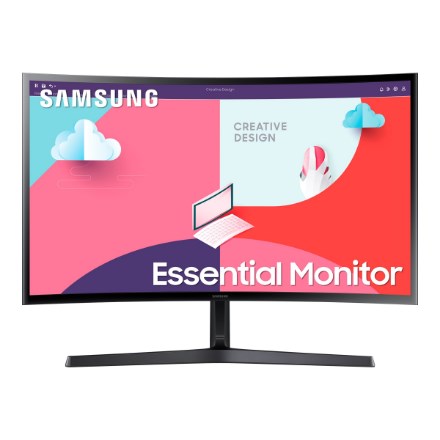 Монитор Samsung S24C366EA, 24”, Full HD, закривен, црн