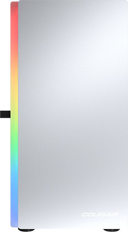 Kase PC Cougar Purity RGB, mini tower, ARGB, e bardhë