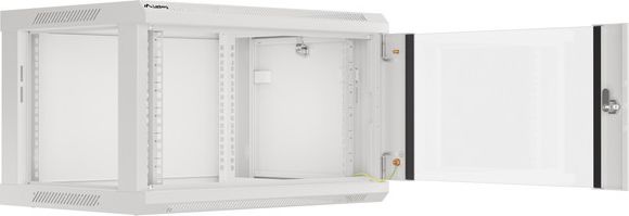 Kabinet muror rrjeti Lanberg WF01-6406-10S, 19", 6U, gri