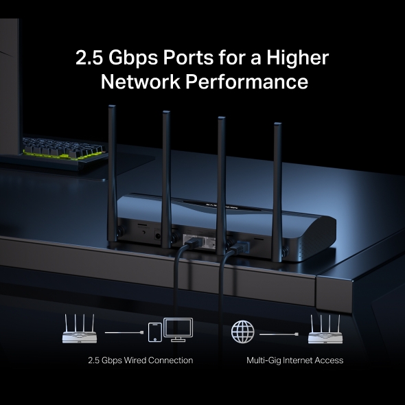 Router Mercusys BE3600, Wi-Fi 7