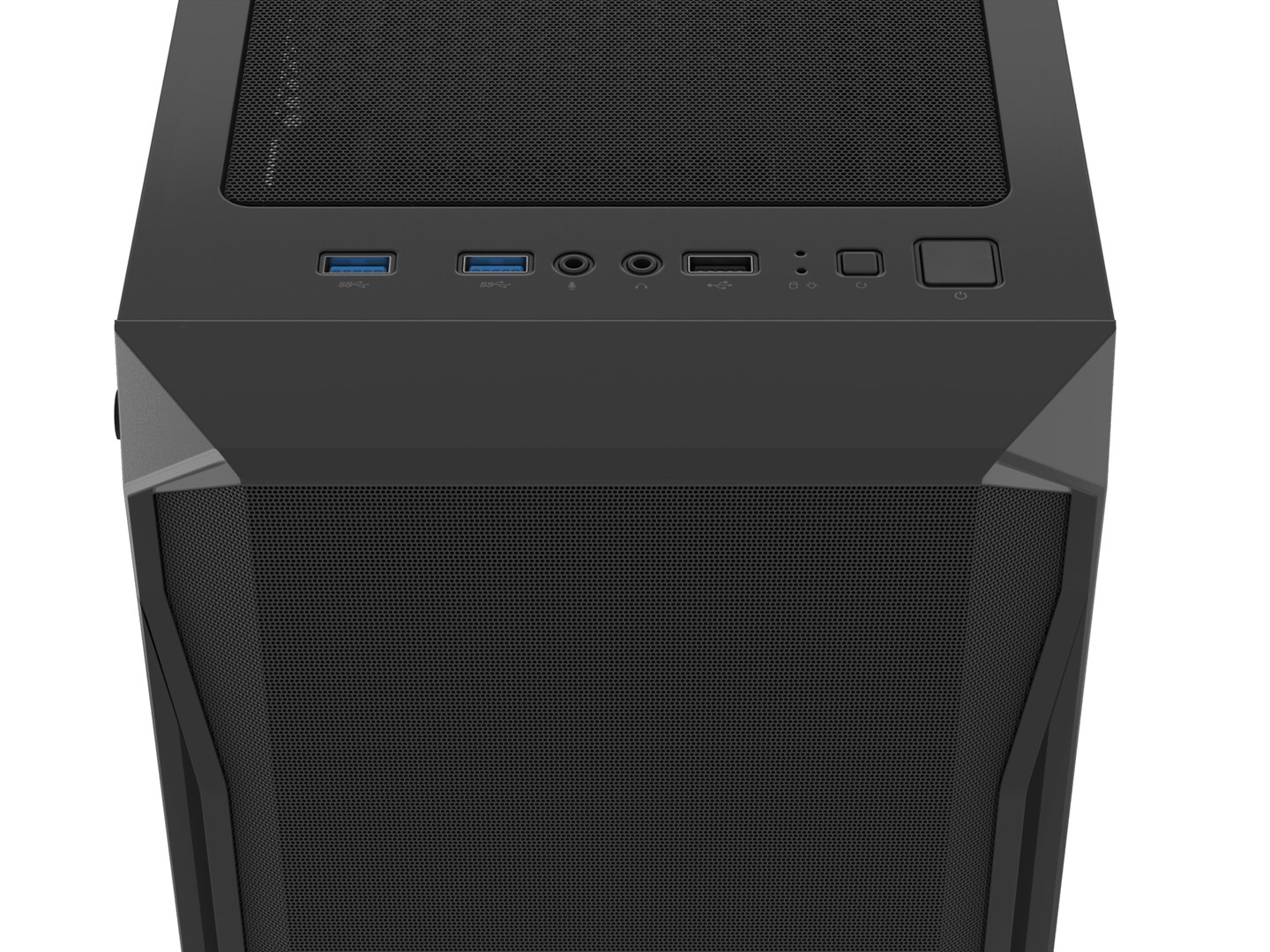 Kuti kompjuterike Fury Shobo SH4F, ATX, 4x120mm PWM, xham i temperuar