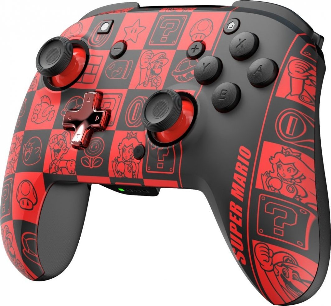 Kontroller PDP Rematch Glow in the Dark, wireless, shumëngjyrësh