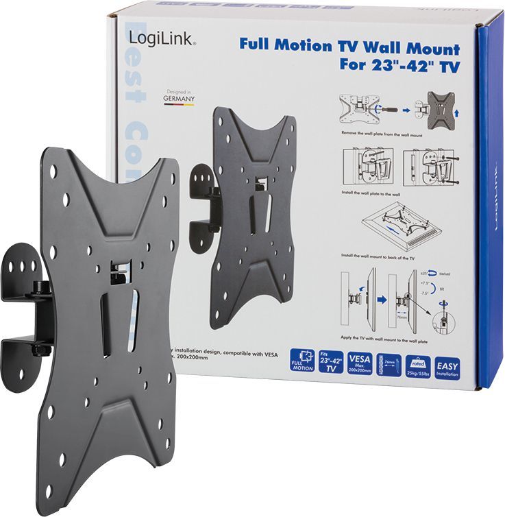 Montues muri për TV LogiLink, 23 - 42 "