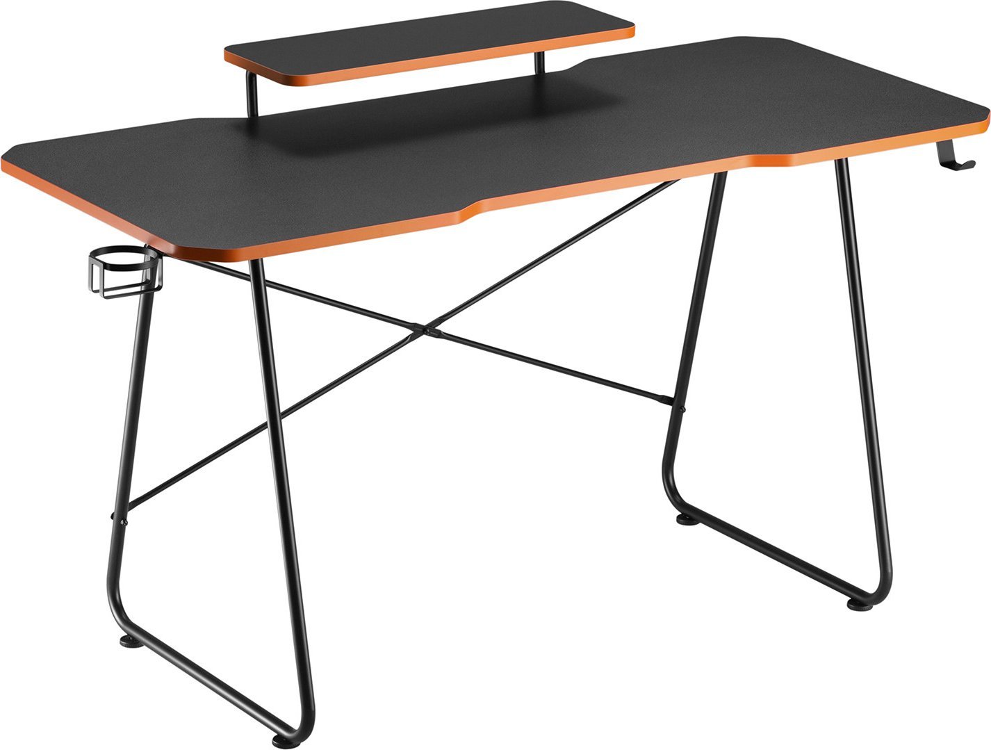 Tavolinë gaming Maclean NanoRS RS170, raft monitori, 85 cm, e zezë