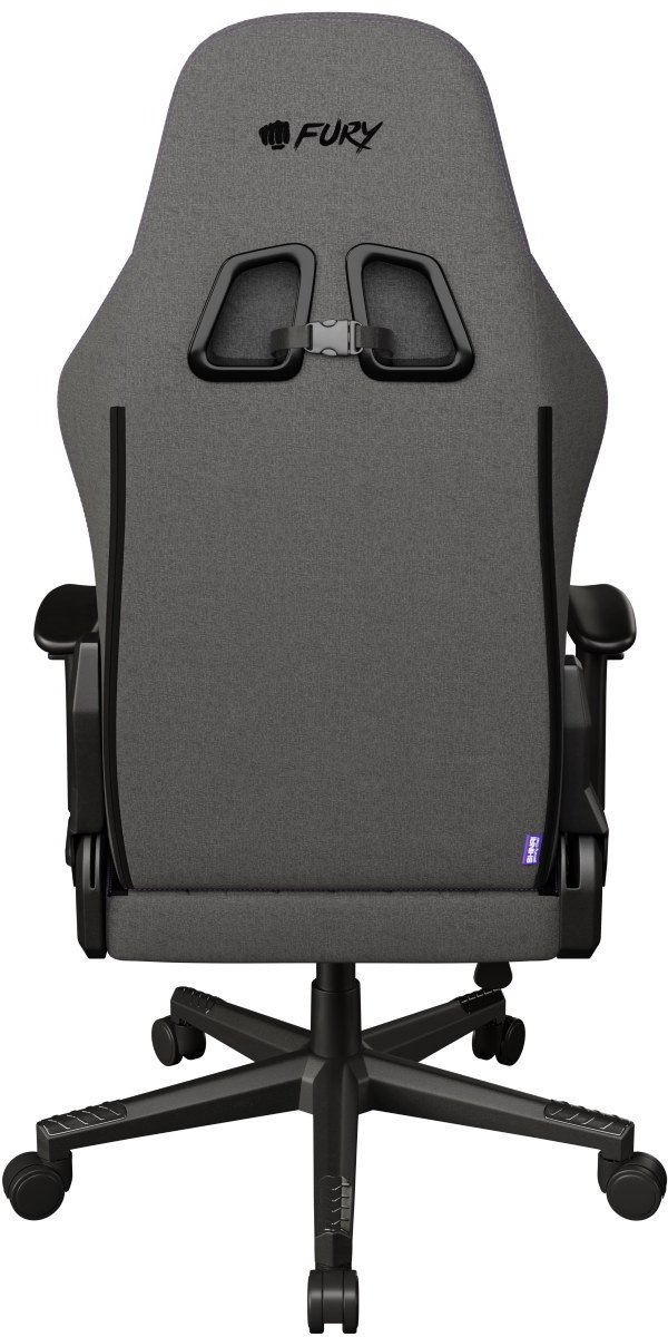 Karrige gaming Fury Shinai S8, me mbështetëse të rregullueshme, material i frymëmarrshëm, gri