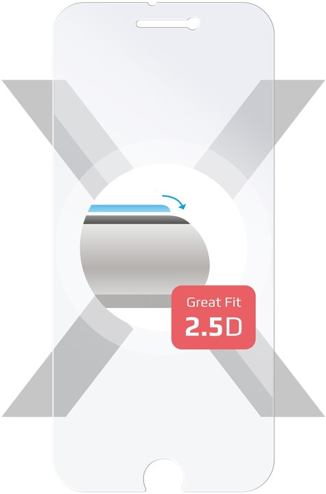 Xham mbrojtës FIXED për Apple iPhone 6/6S/7/8/SE (2020/2022), 0.33 mm