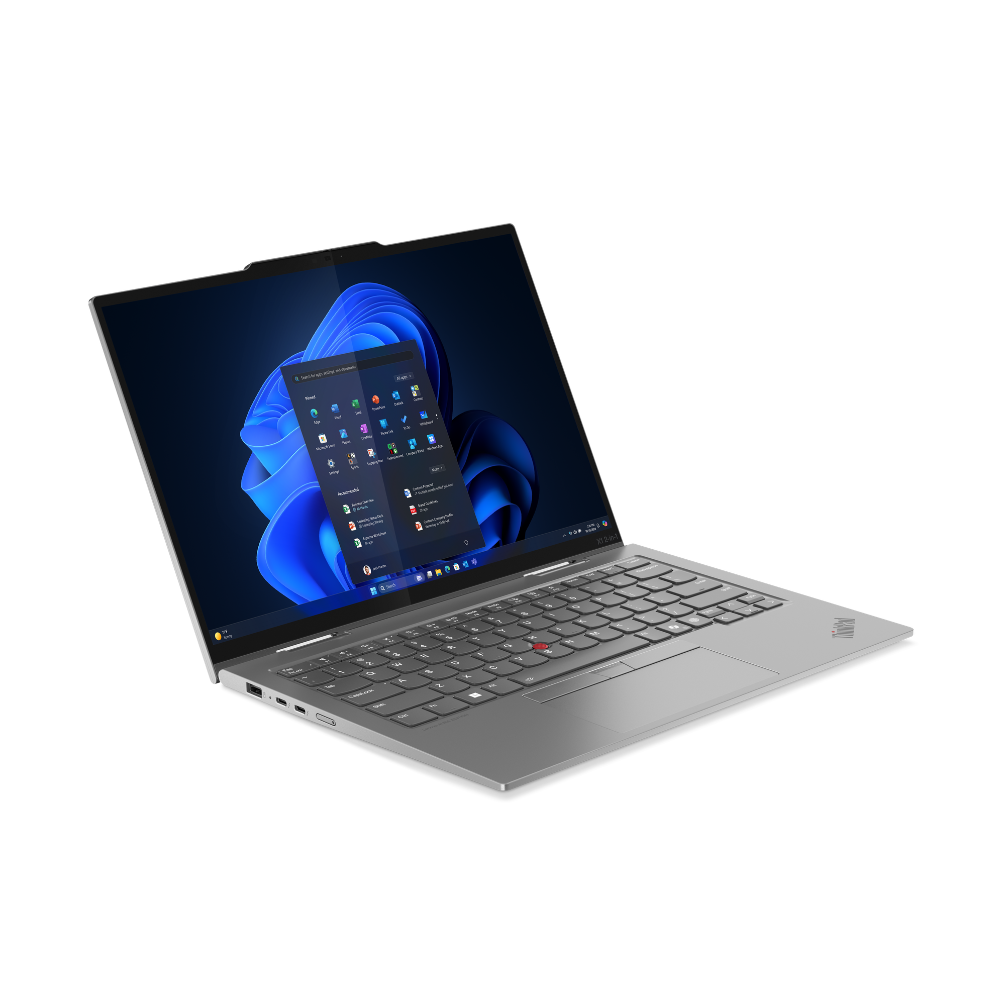 Laptop Lenovo ThinkPad X1 2 in 1 Gen 10, 14" WUXGA Touch, Intel Core Ultra 7, 32GB RAM, 2TB SSD, i zi
