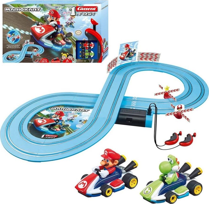Pistë makinash Carrera Mario Kart Mario and Yoshi (334100)