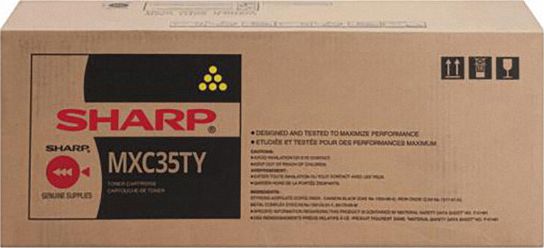 Тонер Sharp MX-C35T, жолт, оригинален