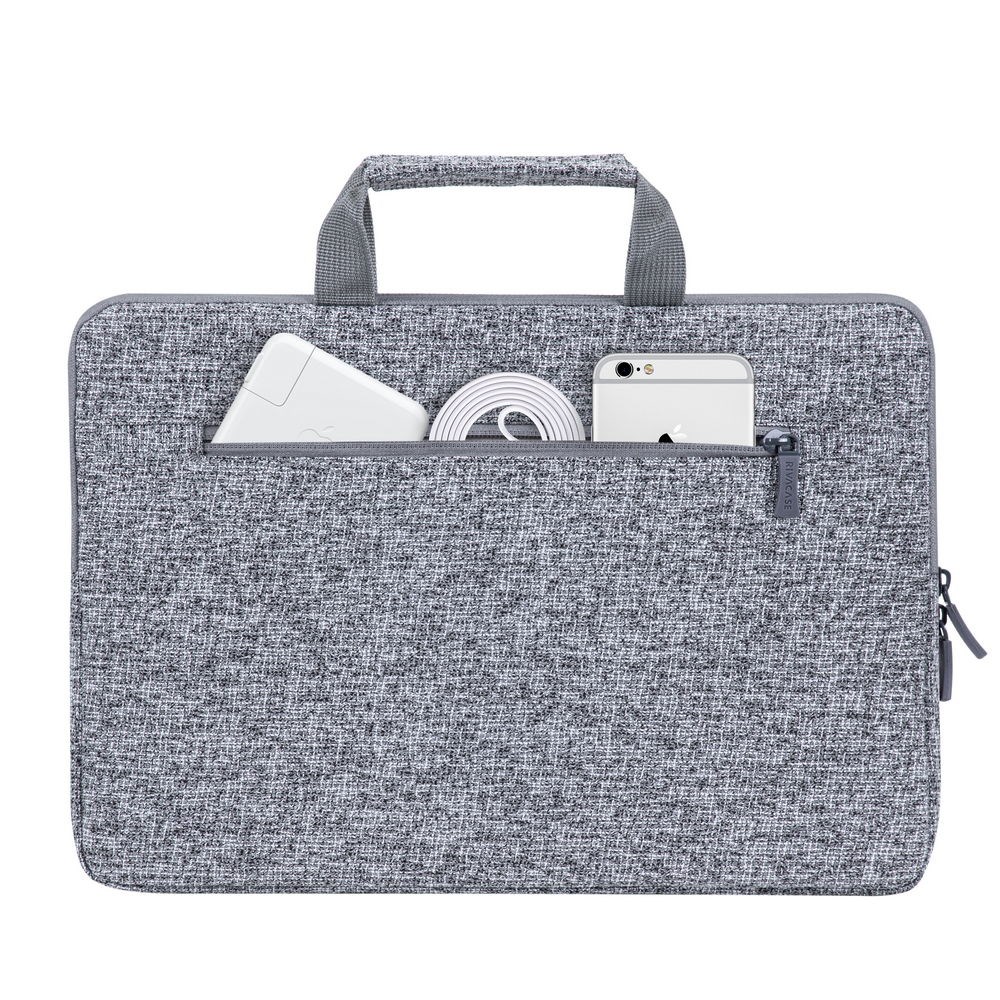 Këllëf mbrojtës për laptop RivaCase Anvik, 13.3", e hirtë