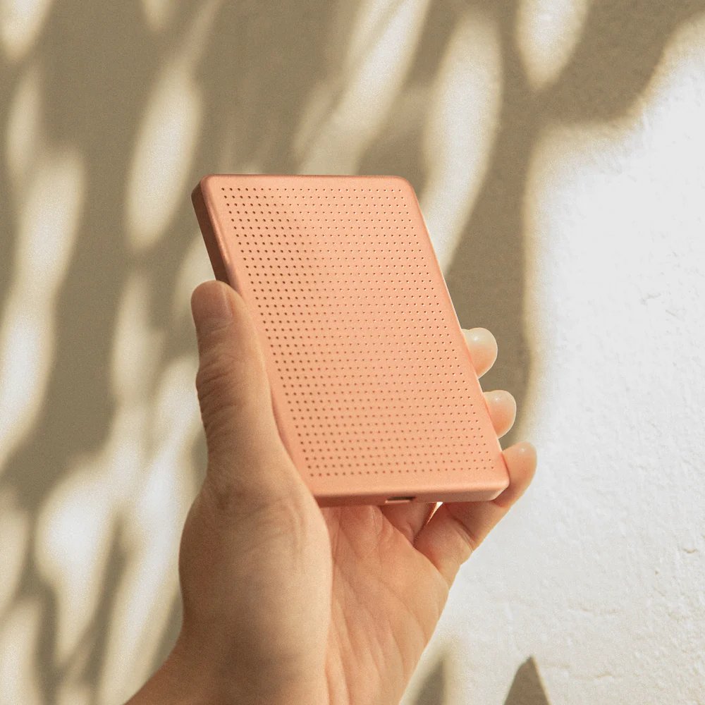 Karikues portativ Native Union Active, 5000mAh, 20W, rozë
