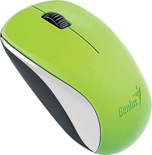 Maus Genius NX-7000, wireless, USB, Bialo-zielony