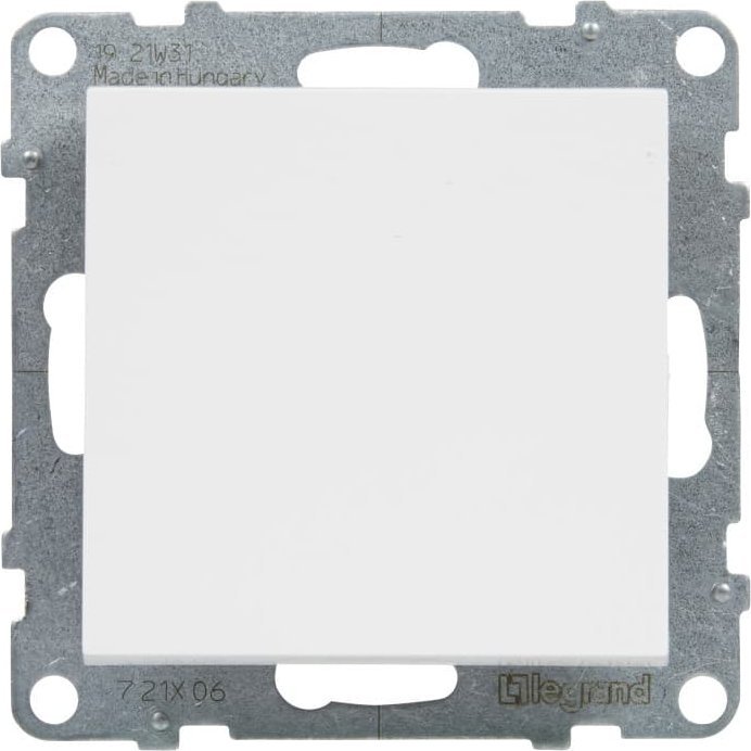 Çelës shkallësh Legrand SUNO 721106, 10AX 250V, i bardhë