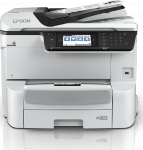 Printer multifunksional Epson WorkForce Pro WF-C8610DWF, inkjet biznesi, WiFi, i bardhë