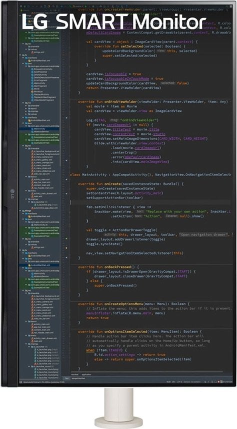 Monitor LG Smart 32SQ780S-W Ergo, 32'', 65Hz, Class G, 3840 x 2160 (UHD 4K), VA, i bardhë