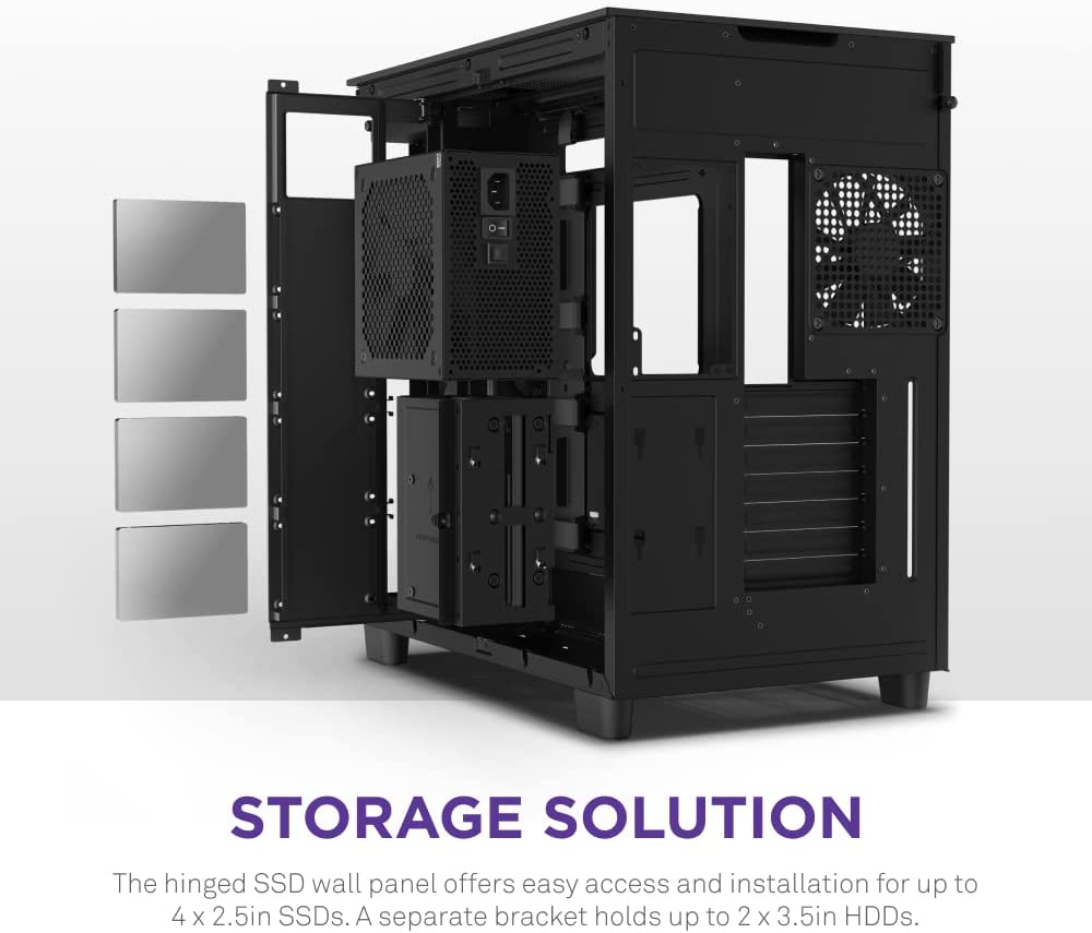 Kasë NZXT H9 Flow - E zezë