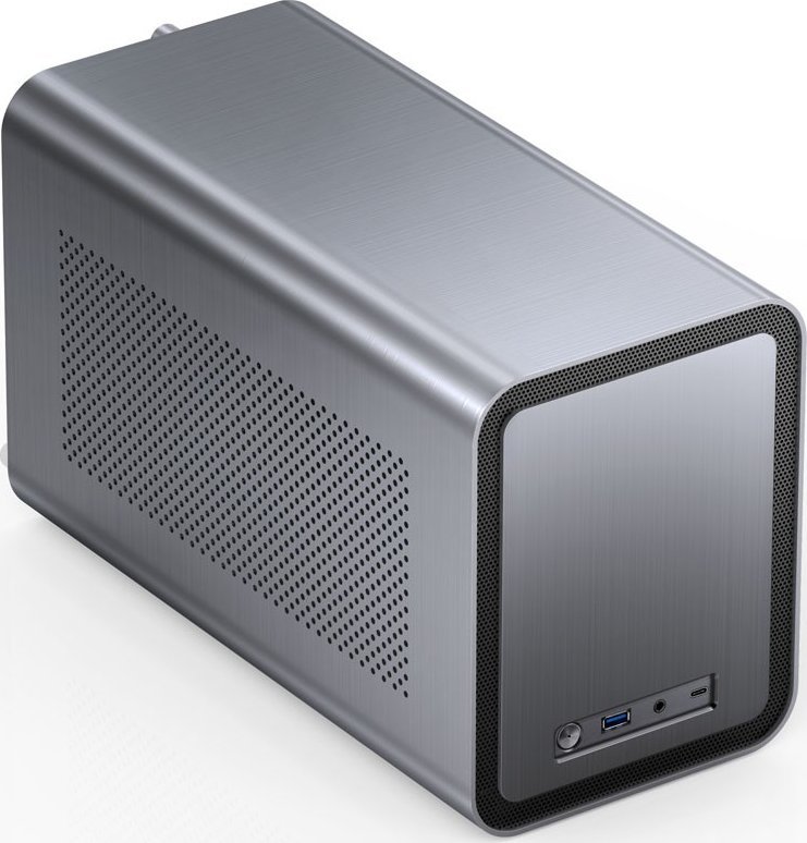 Kuti kompjuterike Jonsbo N1, Mini ITX, USB C, gri