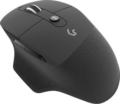 Maus KeySonic KSM-6140BTRF-EG, pa tel, ergonomik, i zi