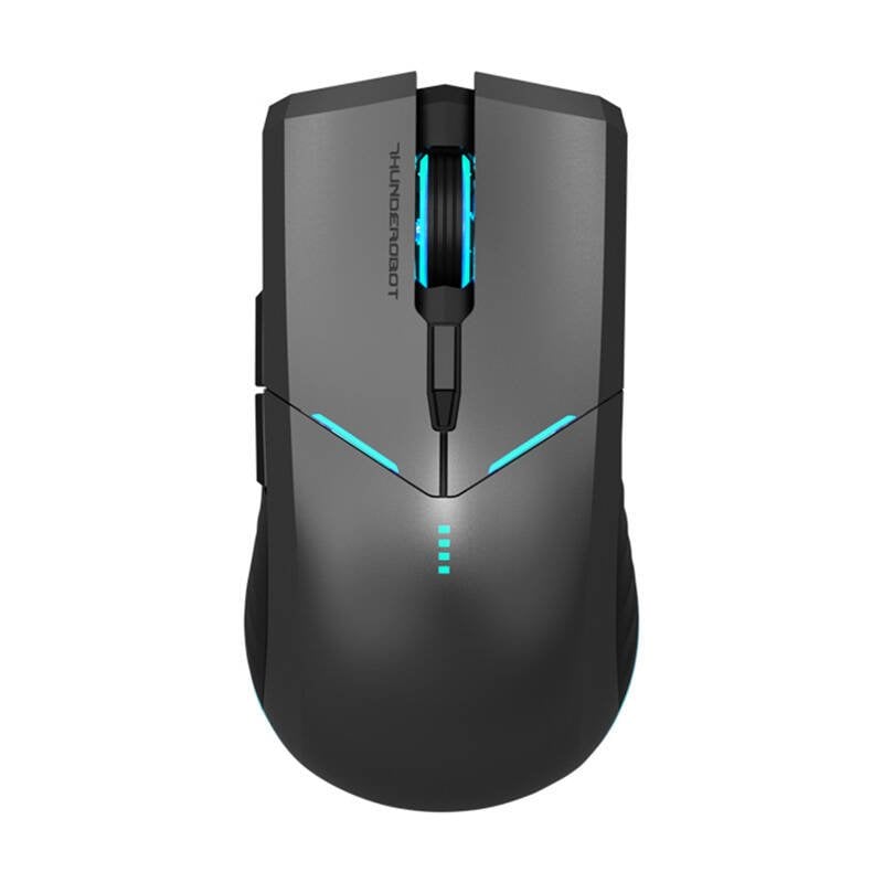 Maus gaming Thunderobot ML703, wireless dhe me kabllo, 16000 DPI, RGB, i zi