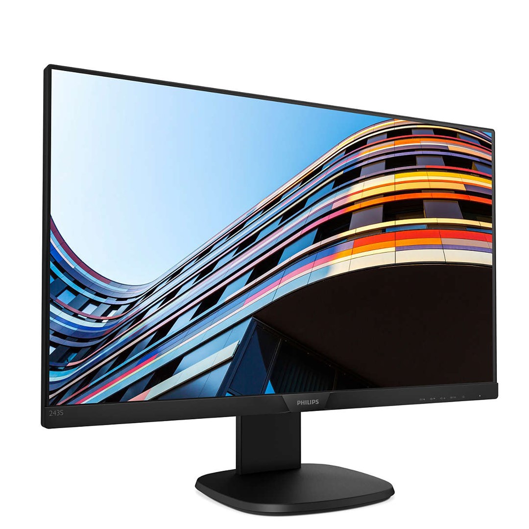 Monitor Philips S Line 243S7EHMB/00, 23.8”, Full HD, i zi