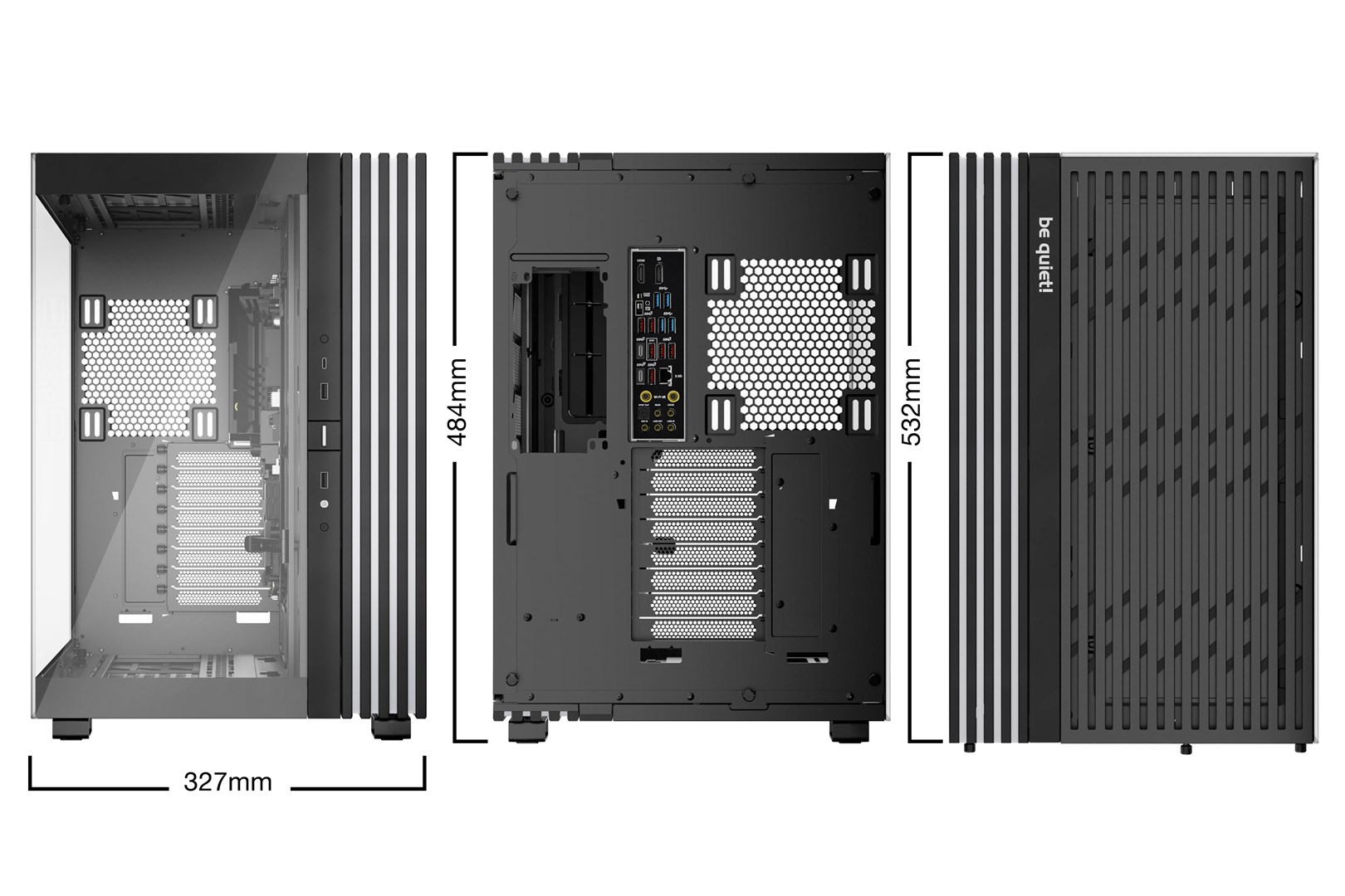 Kornizë PC be quiet Light Base 900 DX, E-ATX, ARGB, e zezë