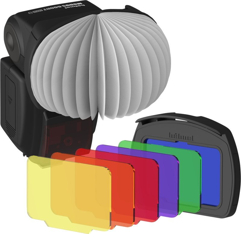 Kit ndriçimi Hahnel Module Creative Lantern, me filtra ngjyrash, për difuzer lanterne