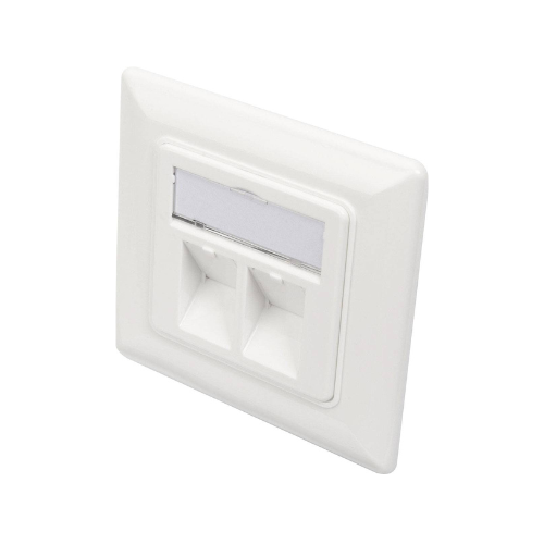 Kuti për module Digitus Jack, 2 porte