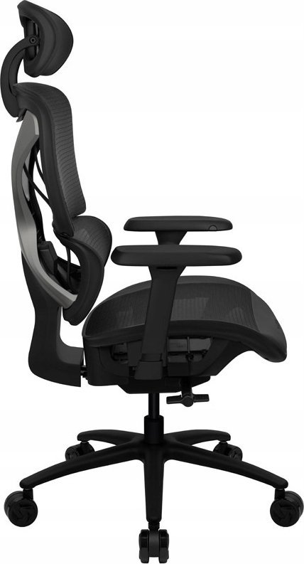 Karrige gaming ThunderX3 XTC Mesh, mekanizëm SYNC5, mbështetëse 3D për duar, e zezë