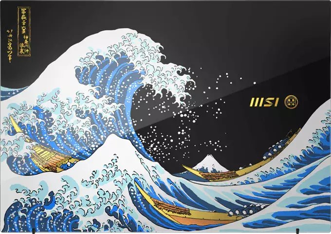 Laptop MSI Prestige 13 AI+ Ukiyoe Edition A2VMG-202PL, 13.3", Ultra 9 288V, Intel Arc 140V, 32 GB, 2 TB, i zi