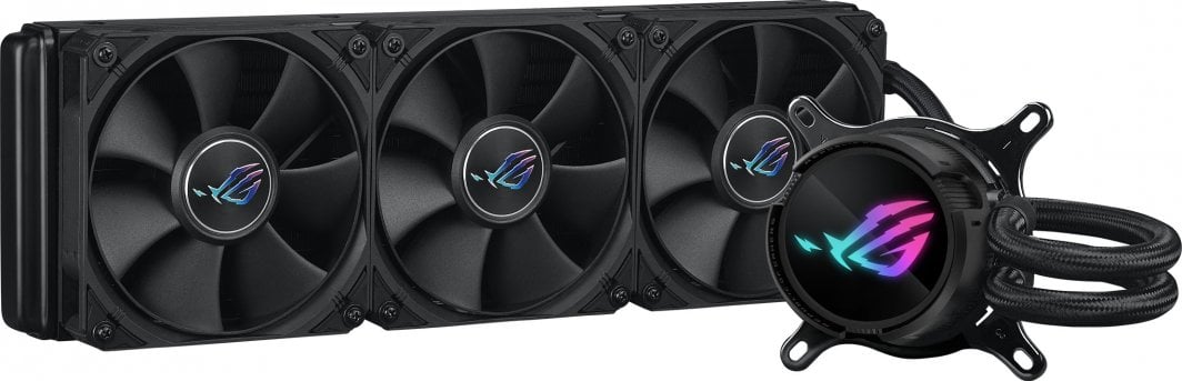 Ftohës me ujë Asus ROG Strix LC III 360 (90RC00T0-M0UAY0), 2200rpm, 36dBa, 70CFM, 360mm, i zi