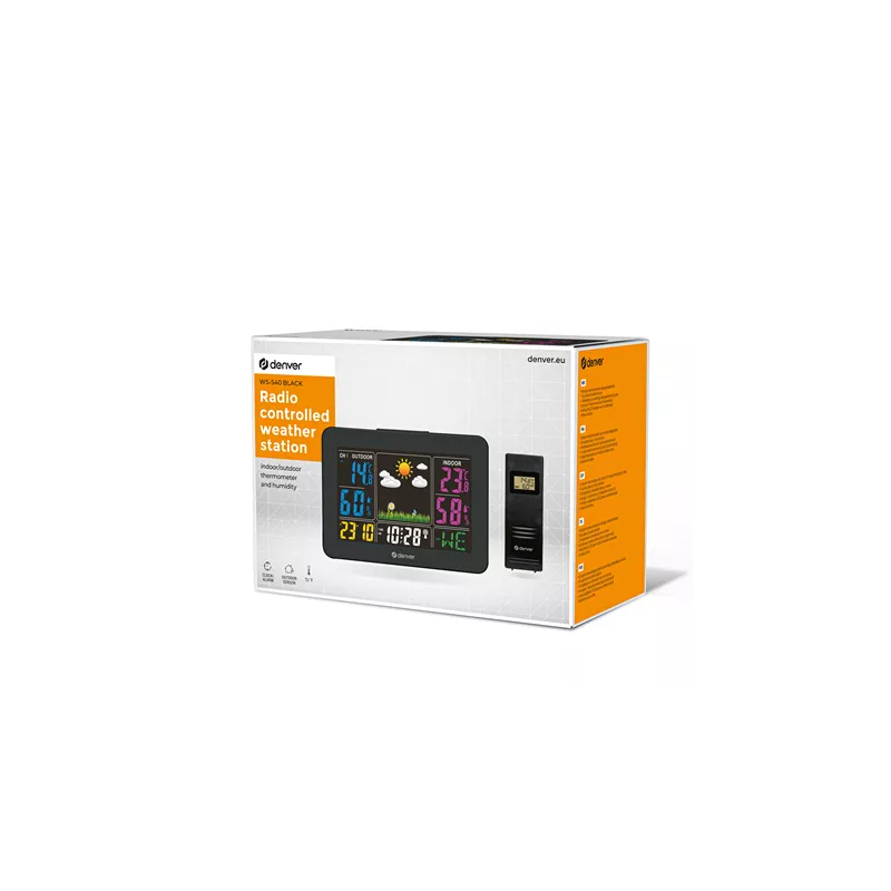 Denver Colorful Weather Station With Clock Function 2