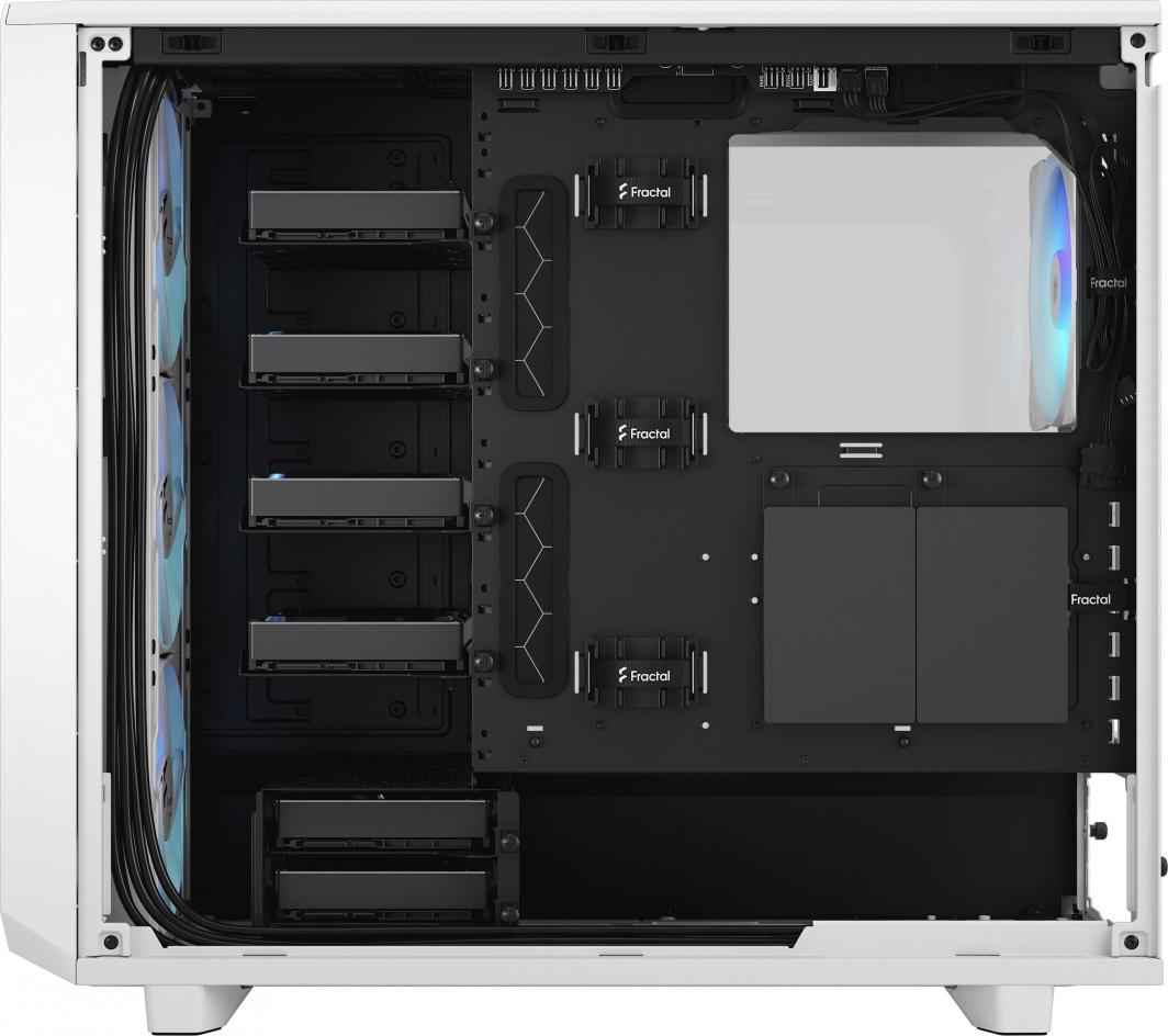 Kasë Fractal Design Meshify 2 RGB TG Clear Tint, Midi Tower