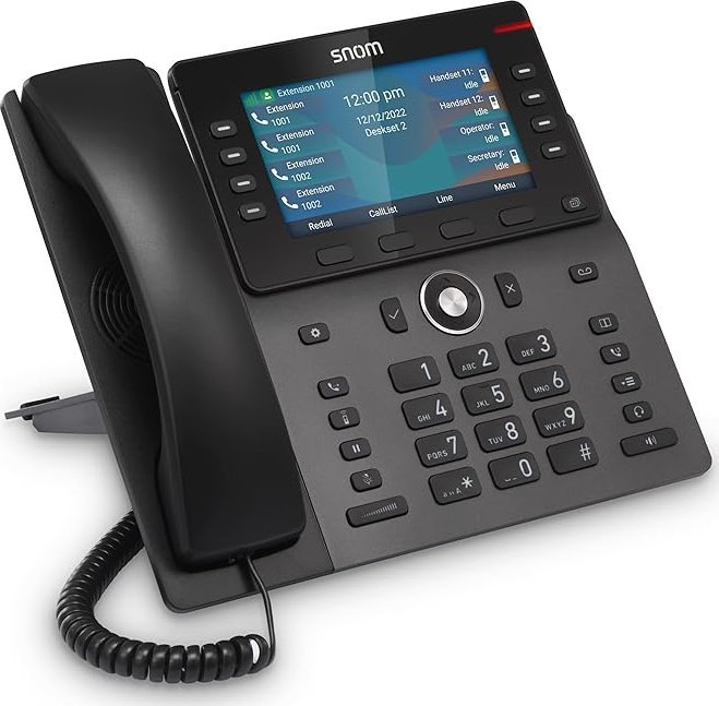 Telefoni fiks Snom M58, DECT, ekran 5", i zi