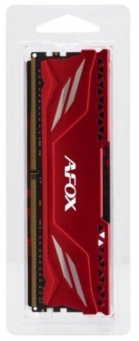 Memorie RAM Afox Gaming DDR4 16GB, 3200MHz, CL16, e kuqe