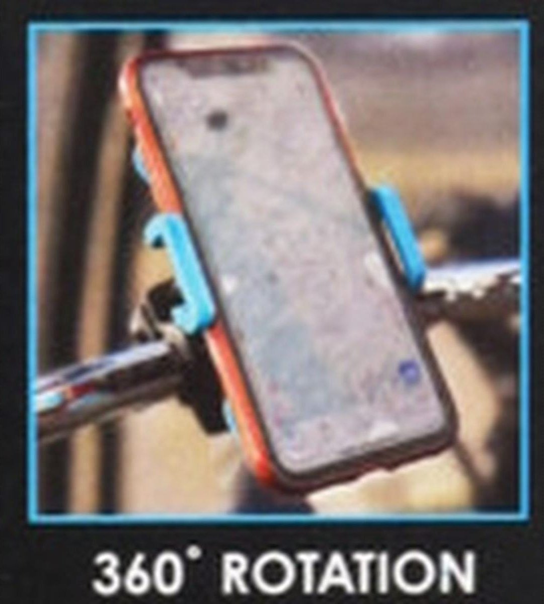 Mbajtës biçiklete Premium Parts Ph1, set 5 copë, i zi dhe blu