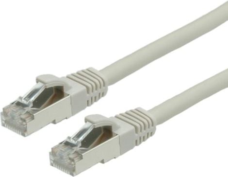 Kabllo rrjeti Telegärtner MP8 FS 600 LSZH 15m, Gigabit Ethernet, gri