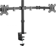 Mbajtëse tavoline për monitorë InLine ICA-LCD 582-D, 13-32", 8kg, e zezë