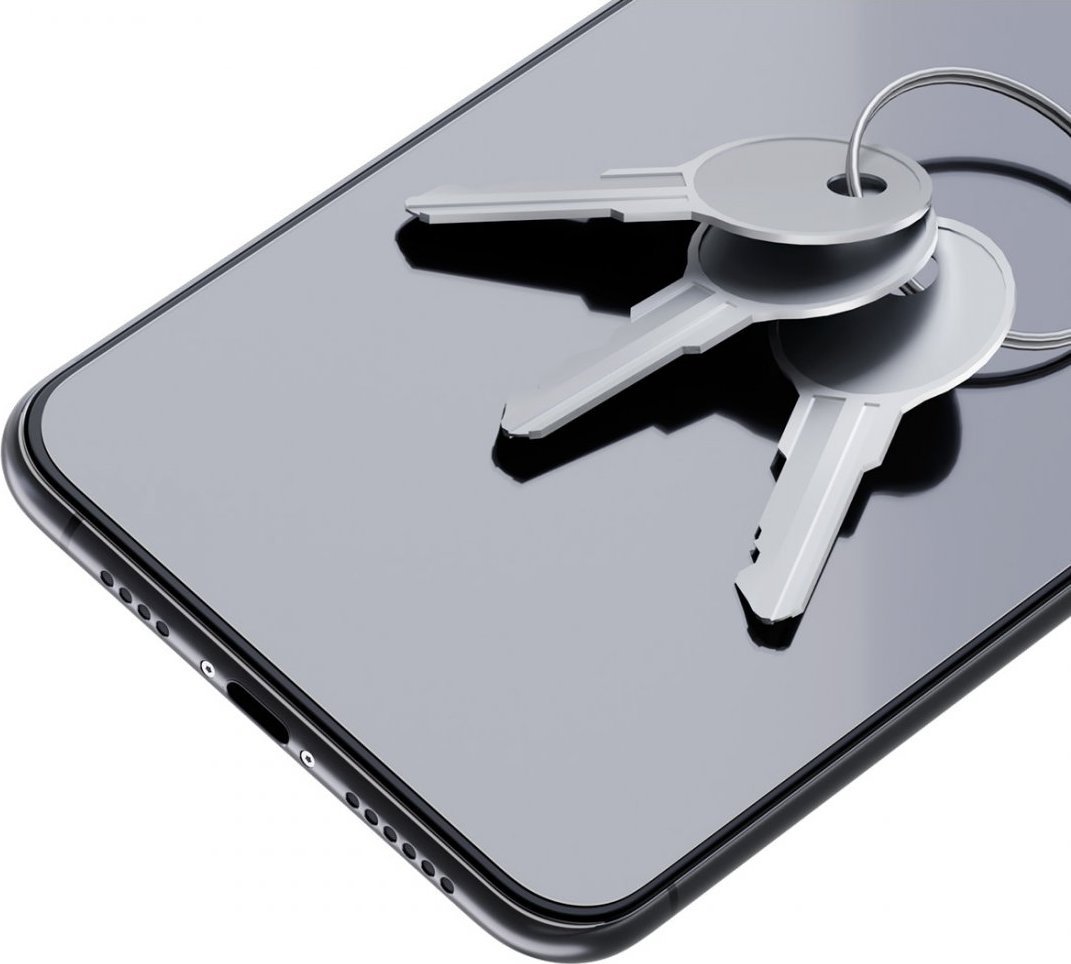Xham mbrojtës 3mk Flexible Glass Oleo PD, për iPhone 15 Plus, transparent