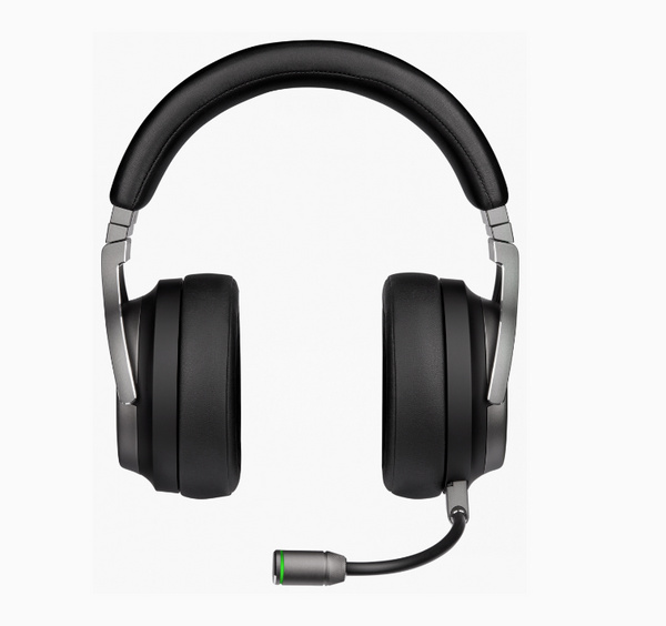 Kufje për lojëra Corsair Virtuoso RGB Wireless SE, 50mm disqe, Bluetooth, USB-C, të hirta metalike
