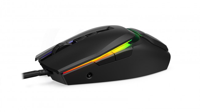 Maus gaming KRUX Bot RGB, 12800 DPI, 7 butona, i zi