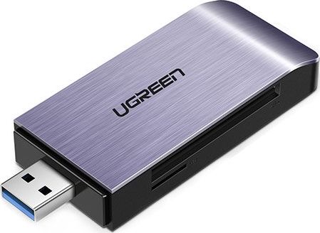 Lexues kartash Ugreen 4 in 1 USB 3.0 50541, 5 Gbps, gri