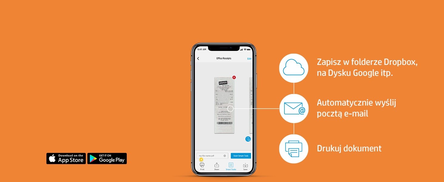 Printer multifunksional HP Smart Tank 515, Inkjet termal, i zi