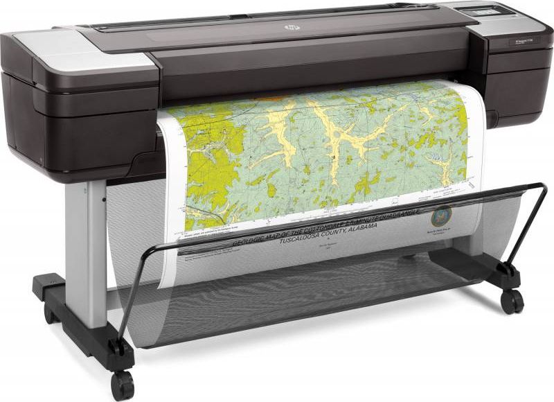 Printer formati i gjerë HP DesignJet T1700, 44", PostScript, i bardhë