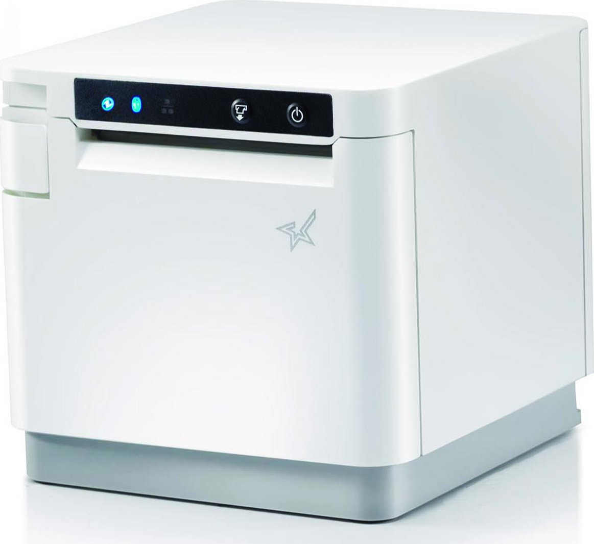Печатач POS Star Micronics MCP31CBI WT E+U, директен термален, 400 mm/сек, бел