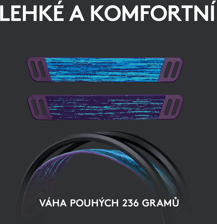 Kufje Logitech G535 Lightspeed, të zeza