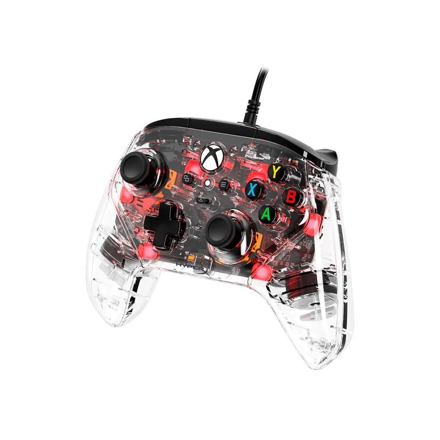 Kontroller me kabllo HyperX Clutch Gladiate RGB, për Xbox Series X S, me dridhje, i zi