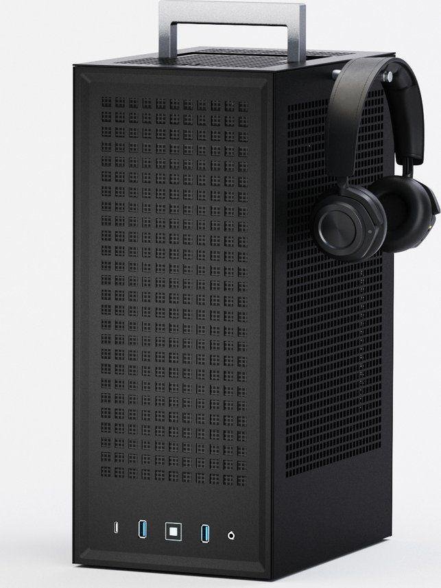 Kasë Hyte Revolt 3, e zezë, Small Form Factor