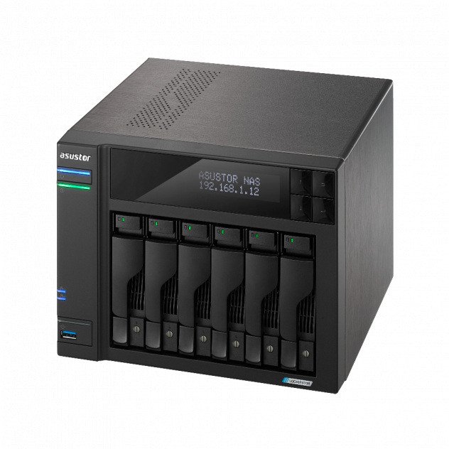 NAS Asustor LOCKERSTOR 6 AS6706T, 16GB RAM, Intel Celeron N5105, i zi